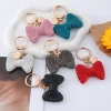 Creative Rhinestone Bow Keychain for Girls Car Accessories Bag Decoration Keychain